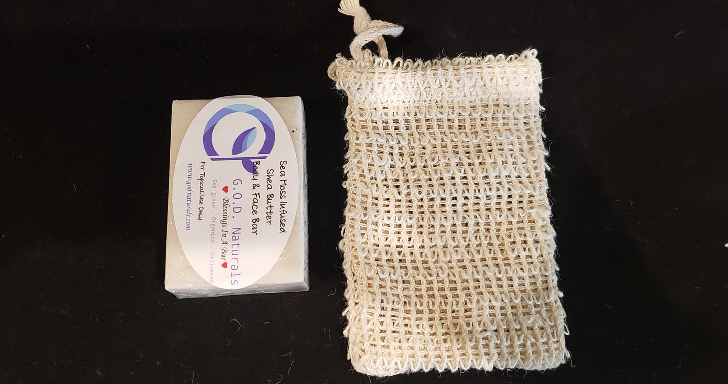 Exfoliating Mesh & Soap Saver Pouch