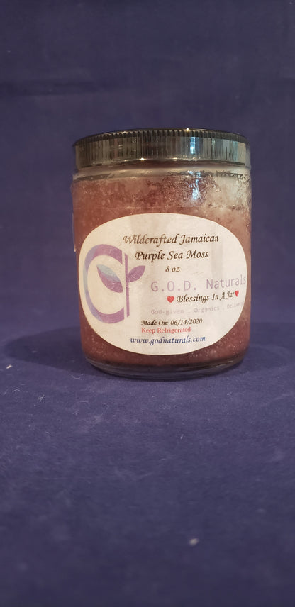 Wildcrafted Jamaican Purple Sea Moss Gel